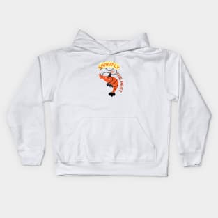 SHRIMPLY THE BEST Kids Hoodie